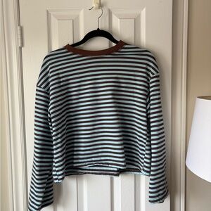 Striped Long Sleeve Top